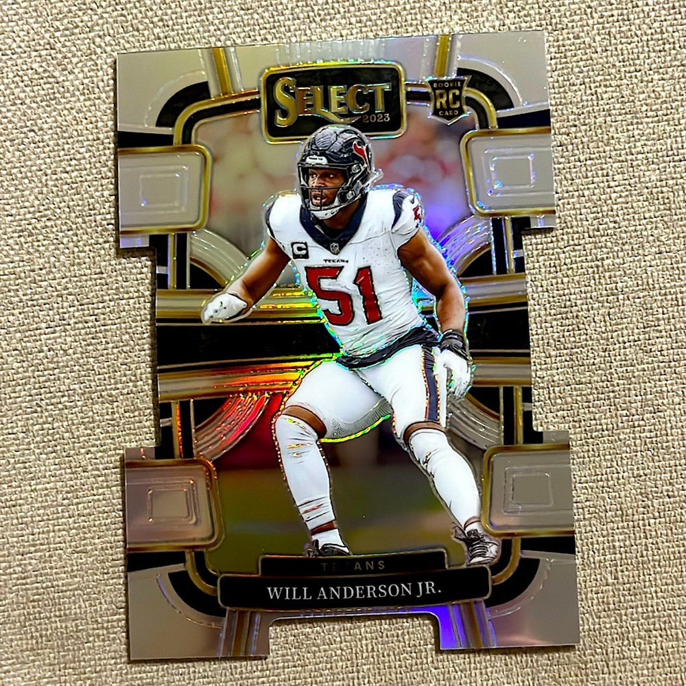 Will Anderson 2023 Panini Silver Prizm Die Cut Texans NFL Football Sports Card